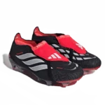 ⁦Adidas Predator Elite Fold-Over Tongue Firm Core Black Lucid Red⁩ – תמונה ⁦2⁩