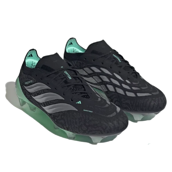 ⁦Adidas Predator Elite Firm Core Black Silver Pulse Mint⁩ – תמונה ⁦2⁩