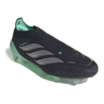 ⁦Adidas Predator Elite Laceless Firm Core Black Silver Metallic⁩ – תמונה ⁦2⁩
