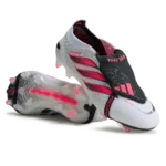 ⁦Adidas Predator Elite Fold-Over Tongue Firm Cloud White Solar Turbo⁩ – תמונה ⁦2⁩