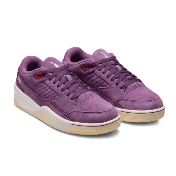 ⁦Air Jordan Flight Court Vintage Purple Muslin Varsity Red⁩ – תמונה ⁦2⁩