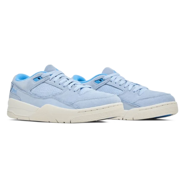 ⁦Air Jordan Flight Court Hydrogen Blue Sail Muslin⁩ – תמונה ⁦2⁩