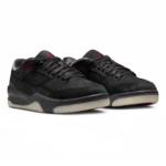 ⁦Air Jordan Flight Court "Who Decides War" Black Varsity Red Off Noir⁩ – תמונה ⁦2⁩
