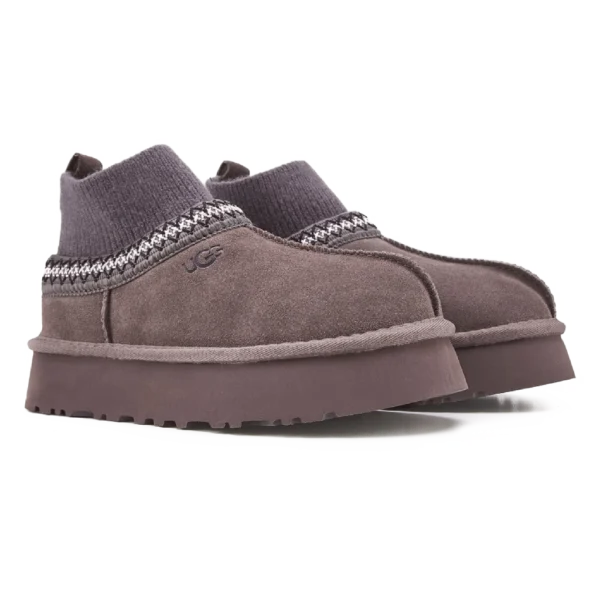 ⁦UGG Tasman Platform Sock Grey⁩ – תמונה ⁦2⁩