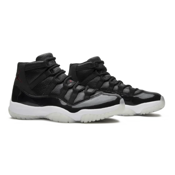 ⁦Air Jordan 11 Retro "72-10" Black Gym Red White Anthracite⁩ – תמונה ⁦2⁩