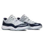 ⁦Air Jordan 11 Retro Low "Georgetown" Grey Mist Midnight Navy⁩ – תמונה ⁦2⁩