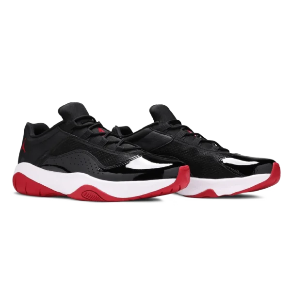 ⁦Air Jordan 11 CMFT Low "Bred" Black Red White⁩ – תמונה ⁦2⁩