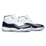 ⁦Air Jordan 11 Retro "Win Like 82" White Midnight Navy⁩ – תמונה ⁦2⁩