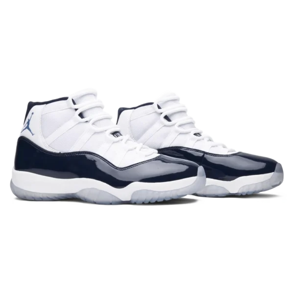 ⁦Air Jordan 11 Retro "Win Like 82" White Midnight Navy⁩ – תמונה ⁦2⁩