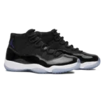 ⁦Air Jordan 11 Retro "Space Jam" Black Dark Concord White⁩ – תמונה ⁦2⁩
