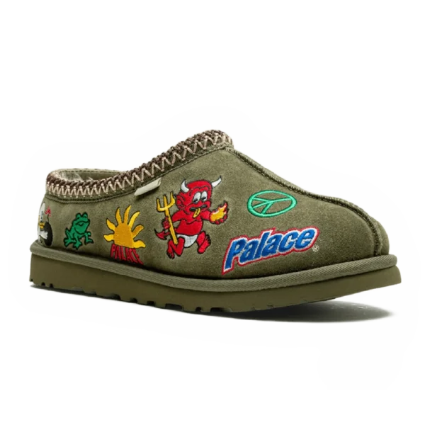 ⁦UGG x Palace Tasman Slipper Burnt Olive⁩ – תמונה ⁦2⁩