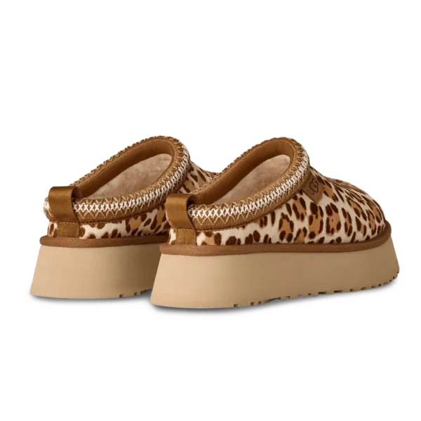 ⁦UGG Tazz Plains Slippers Felicity Leopard Jasmine⁩ – תמונה ⁦3⁩