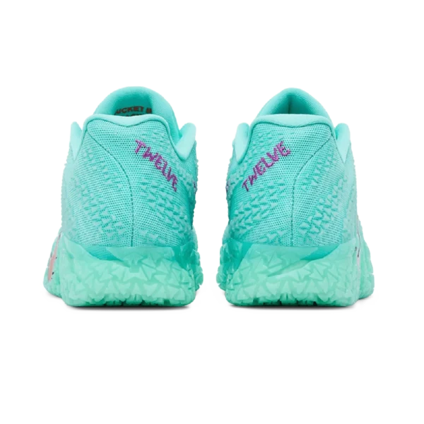 ⁦Nike Ja 3 "Twelve Time" Bleached Turquoise Safety Orange⁩ – תמונה ⁦3⁩