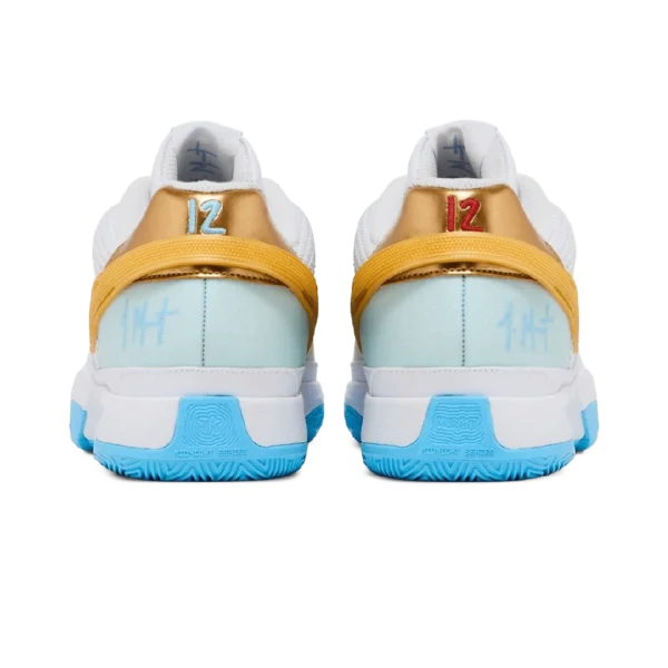 ⁦Nike Ja 1 "Year of the Dragon" White Aquarius Blue⁩ – תמונה ⁦3⁩