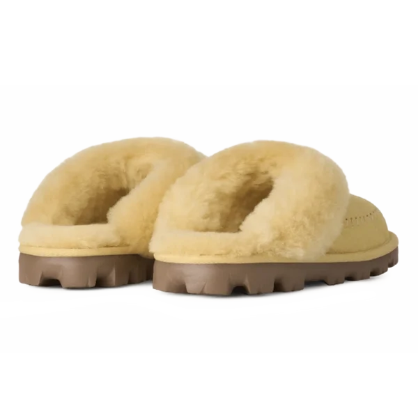 ⁦UGG Coquette Stitch Slipper Muted Mustard⁩ – תמונה ⁦3⁩