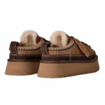 ⁦UGG Heritage Lace-Up Slipper Chestnut⁩ – תמונה ⁦3⁩
