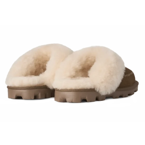 ⁦UGG Coquette Stitch Slipper Light Bronze⁩ – תמונה ⁦3⁩
