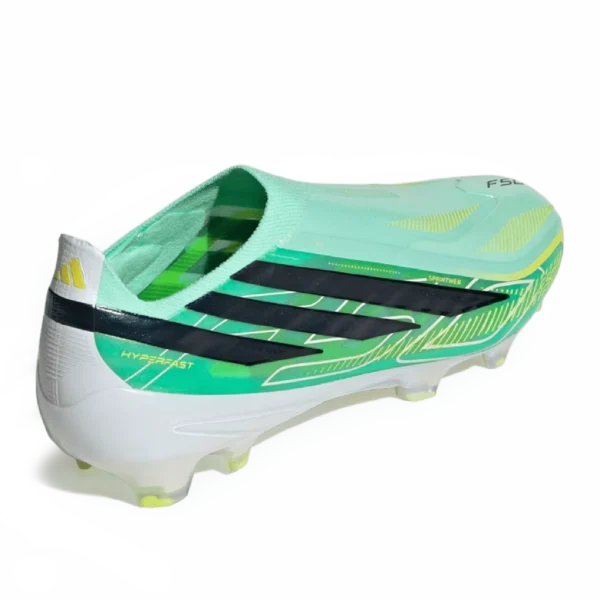 ⁦Adidas F50 Hyperfast Elite Laceless Firm Pulse Mint Core Black⁩ – תמונה ⁦3⁩