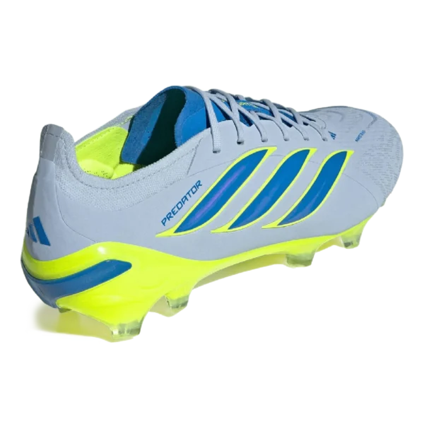 ⁦Adidas Predator Elite Firm Crystal Sky Ray Blue Solar Yellow⁩ – תמונה ⁦3⁩