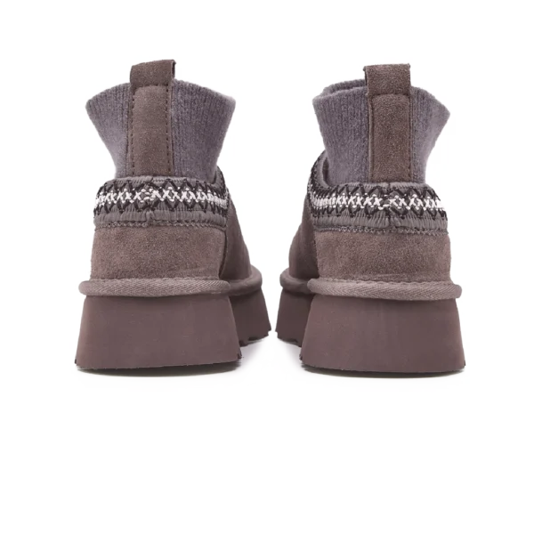 ⁦UGG Tasman Platform Sock Grey⁩ – תמונה ⁦3⁩