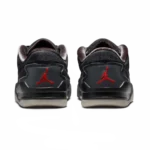 ⁦Air Jordan Flight Court "Who Decides War" Black Varsity Red Off Noir⁩ – תמונה ⁦3⁩