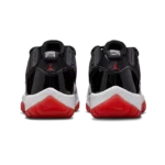 ⁦Air Jordan 11 Low "Bred" Black Red⁩ – תמונה ⁦3⁩