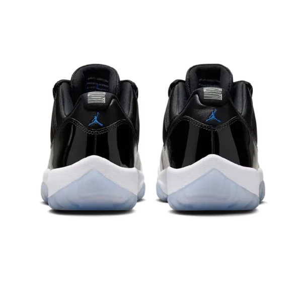 ⁦Air Jordan 11 Low Black Varsity Royal⁩ – תמונה ⁦3⁩