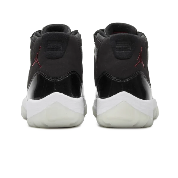 ⁦Air Jordan 11 Retro "72-10" Black Gym Red White Anthracite⁩ – תמונה ⁦3⁩