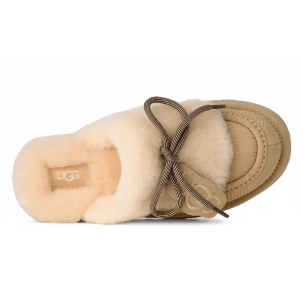 ⁦UGG Disquette Heritage Slippers Sand Castle⁩ – תמונה ⁦4⁩