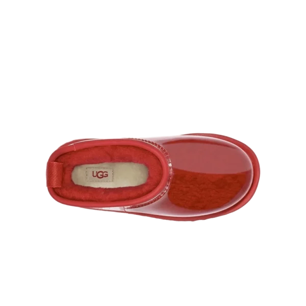 ⁦UGG Classic Clear Mini Boots Samba Red⁩ – תמונה ⁦4⁩