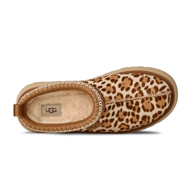 ⁦UGG Tazz Plains Slippers Felicity Leopard Jasmine⁩ – תמונה ⁦4⁩