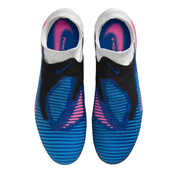 ⁦Nike Phantom 6 High Elite Racer Blue White Pink Blast⁩ – תמונה ⁦4⁩