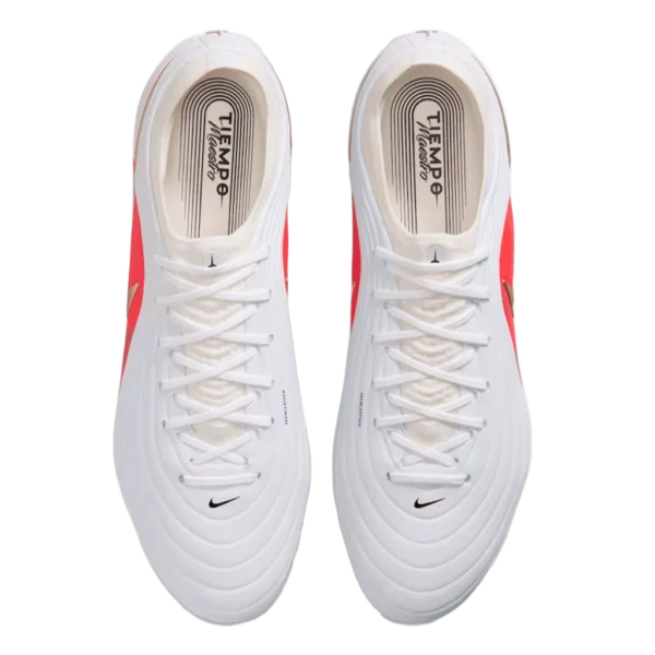 ⁦Nike Tiempo Maestro Elite Artificial Grass Low White Bright Crimson⁩ – תמונה ⁦4⁩