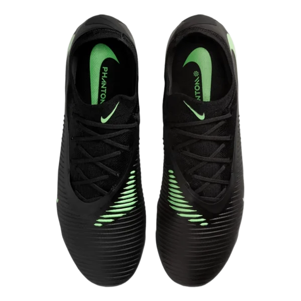 ⁦Nike Phantom 6 Low Pro Black Illusion Green⁩ – תמונה ⁦4⁩