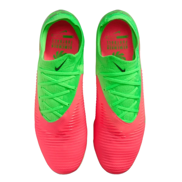 ⁦Nike Phantom 6 Low Pro Hot Punch Green Strike⁩ – תמונה ⁦4⁩