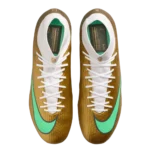 ⁦Nike Mercurial Superfly 11 Academy Metallic Gold Green Glow⁩ – תמונה ⁦4⁩