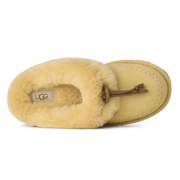 ⁦UGG Coquette Stitch Slipper Muted Mustard⁩ – תמונה ⁦4⁩