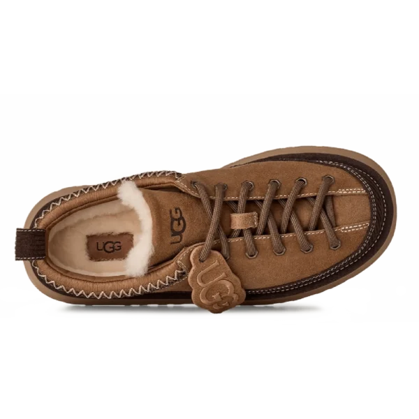 ⁦UGG Heritage Lace-Up Slipper Chestnut⁩ – תמונה ⁦4⁩