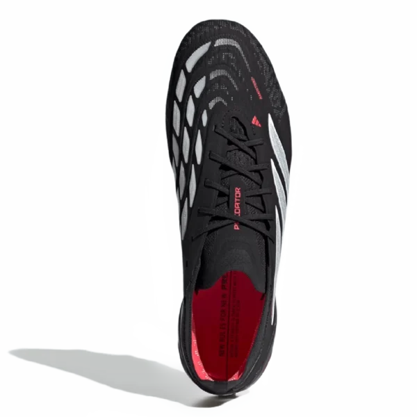 ⁦Adidas Predator Elite Firm Core Black Lucid Red⁩ – תמונה ⁦4⁩