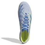⁦Adidas Predator Elite Firm Crystal Sky Ray Blue Solar Yellow⁩ – תמונה ⁦4⁩