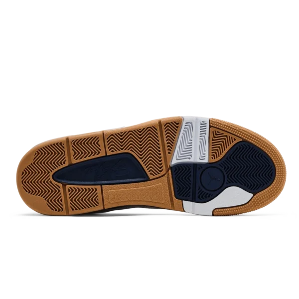 ⁦Air Jordan Flight Court Neutral Grey Midnight Navy Gum⁩ – תמונה ⁦4⁩