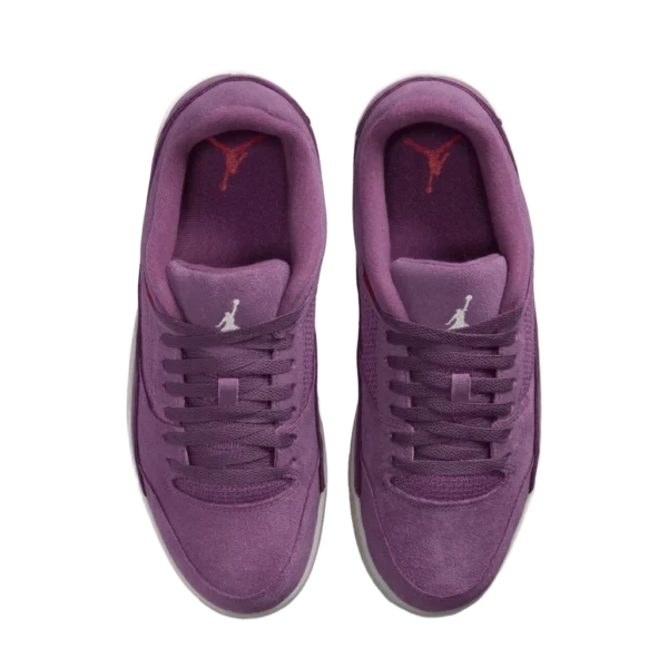 ⁦Air Jordan Flight Court Vintage Purple Muslin Varsity Red⁩ – תמונה ⁦4⁩