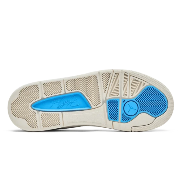 ⁦Air Jordan Flight Court Hydrogen Blue Sail Muslin⁩ – תמונה ⁦4⁩