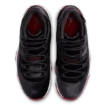⁦Air Jordan 11 "Bred Velvet" Black Red⁩ – תמונה ⁦4⁩