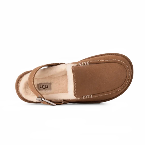 ⁦UGG Goldenstar Evelina Clog Chestnut⁩ – תמונה ⁦4⁩