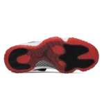 ⁦Air Jordan 11 Retro Low "Bred" Black True Red White⁩ – תמונה ⁦4⁩