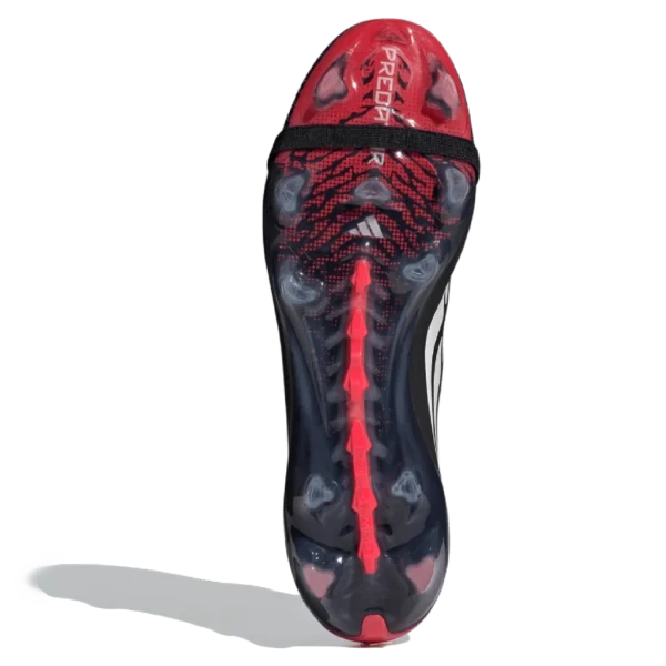 ⁦Adidas Predator Elite Fold-Over Tongue Firm Core Black Lucid Red⁩ – תמונה ⁦5⁩