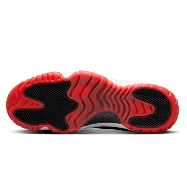 ⁦Air Jordan 11 Low "Bred" Black Red⁩ – תמונה ⁦5⁩