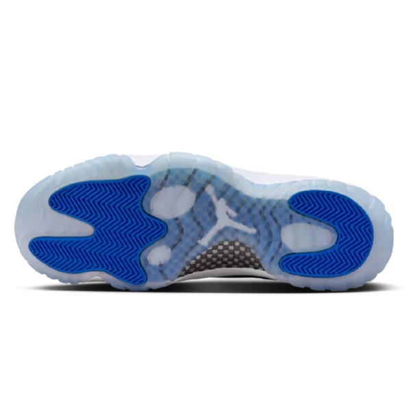 ⁦Air Jordan 11 Low Black Varsity Royal⁩ – תמונה ⁦5⁩